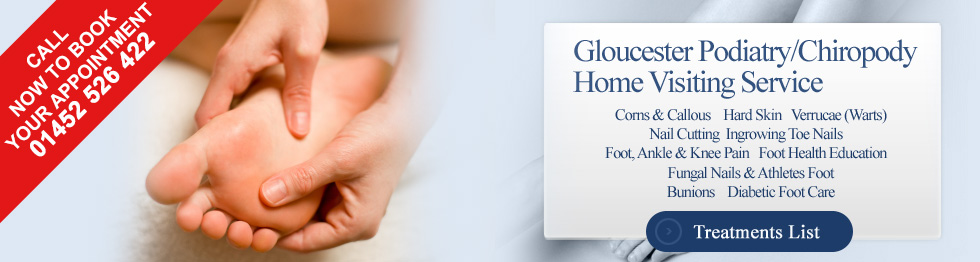 home visit chiropodist gloucester